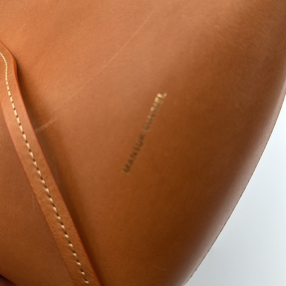 Mansur gavriel mini bucket bag in tan Caros - Picture 11 of 13
